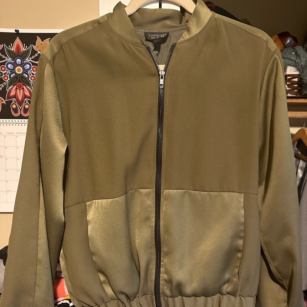 Top shop bomber jacket